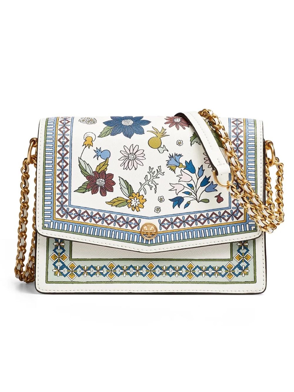 Tory Burch Robinson Floral Shoulder Bag